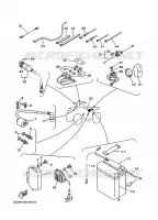 PARTIE ELECTRIQUE 1 pour Yamaha WARRIOR 2000