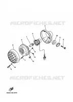 PHARE  pour Yamaha WARRIOR 2000