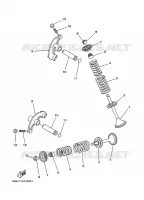 SOUPAPE pour Yamaha KODIAK 2004