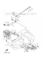 SUPPORT / REPOSE PIEDS pour Yamaha YFM 2000