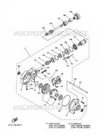 DIFFERENTIEL AVANT pour Yamaha KODIAK 2003