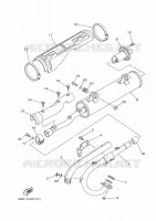 ECHAPPEMENT pour Yamaha KODIAK 4WD 2004