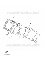 CYLINDRE pour Yamaha WOLVERINE 4WD 2006