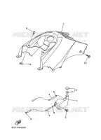 COUVERCLE LATERAL pour Yamaha WOLVERINE 4WD 2007