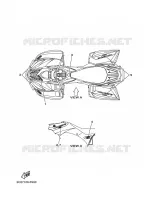 EMBLEME pour Yamaha WOLVERINE 4WD 2007