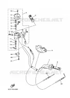 GUIDON ET CABLES pour Yamaha WOLVERINE 4WD 2007