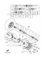 ROUE AVANT pour Yamaha WOLVERINE 4WD 2007