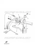 COMMODO / LEVIER pour Yamaha KODIAK 4WD 2004