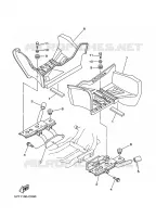 SUPPORT / REPOSE PIEDS pour Yamaha RAPTOR 2005