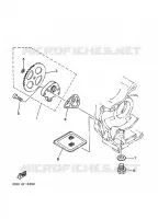 POMPE A HUILE pour Yamaha RAPTOR 2006