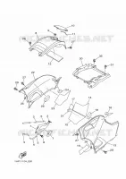 COUVERCLE LATERAL pour Yamaha GRIZZLY 2012