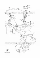 RESERVOIR A ESSENCE pour Yamaha GRIZZLY 2012