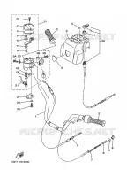 GUIDON ET CABLES pour Yamaha YFM 2001
