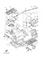 SUPPORT / REPOSE PIEDS pour Yamaha YFM 2001