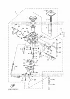 CARBURATEUR pour Yamaha GRIZZLY 2004