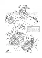 CARTER MOTEUR pour Yamaha GRIZZLY 2004