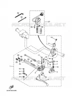 COMMODO / LEVIER pour Yamaha RAPTOR 2004