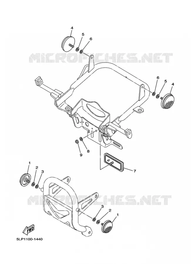 PARTIE ELECTRIQUE 2 Yamaha QUAD 660 2004 RAPTOR  YFM660R YFM660RS
