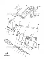 AXE DE SELECTEUR / PEDALE pour Yamaha GRIZZLY 2007