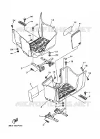 SUPPORT / REPOSE PIEDS pour Yamaha GRIZZLY 2007