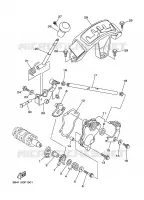 AXE DE SELECTEUR / PEDALE pour Yamaha GRIZZLY 2007