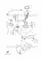 RESERVOIR A ESSENCE pour Yamaha GRIZZLY 2007