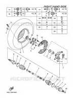 ROUE AVANT 2 pour Yamaha GRIZZLY 2007