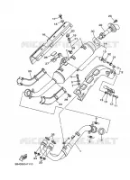 ECHAPPEMENT pour Yamaha GRIZZLY 2007