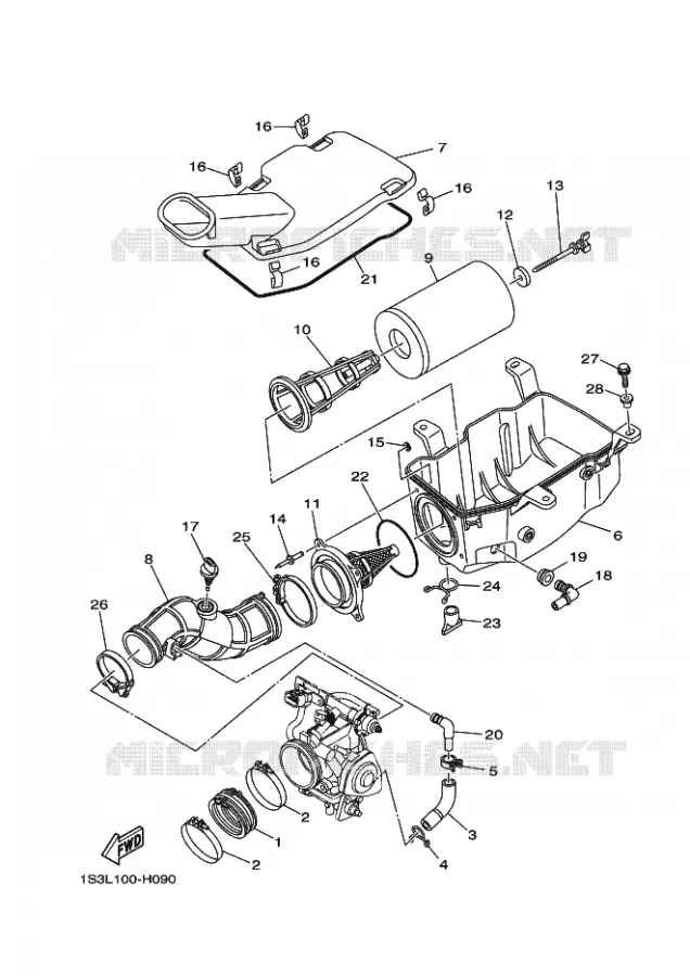 ADMISSION Yamaha QUAD 700 2010 RAPTOR  YFM700R SE