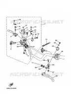 COMMODO / LEVIER pour Yamaha BLASTER 1999