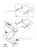 PARE CHOCS pour Yamaha BLASTER 1999