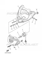 PHARE  pour Yamaha BLASTER 2003