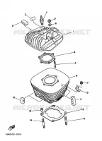 CULASSE pour Yamaha BLASTER 2003