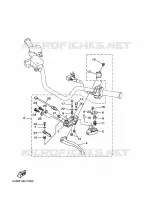 COMMODO / LEVIER pour Yamaha BLASTER 2007