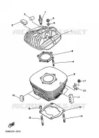 CULASSE pour Yamaha BLASTER 2007
