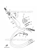 GUIDON ET CABLES pour Yamaha YFZ 2008