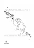 SUPPORT / REPOSE PIEDS pour Yamaha YFZ 2008
