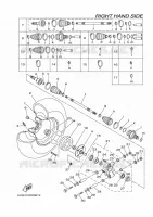 ROUE ARRIERE 2 pour Yamaha RHINO 2006