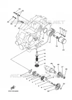 POMPE A HUILE pour Yamaha RHINO 2006