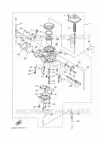 CARBURATEUR pour Yamaha RHINO 2006