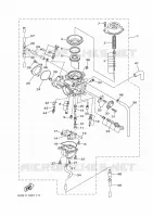 CARBURATEUR pour Yamaha RHINO 2007
