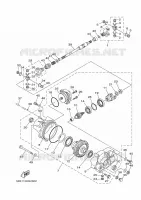 DIFFERENTIEL AVANT pour Yamaha RHINO 2009
