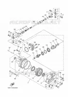 DIFFERENTIEL AVANT pour Yamaha RHINO 2009