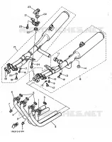ECHAPPEMENT pour Yamaha FZ 1986