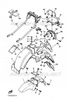 GARDE BOUE pour Yamaha FZ 1986