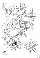 CARENAGES 1  pour Yamaha FZ 1986
