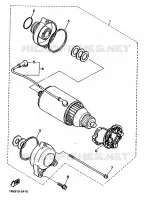 DEMARREUR pour Yamaha FZ 1986