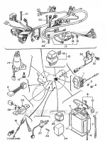 PARTIE ELECTRIQUE 2 pour Yamaha FZ 1986