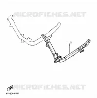 PIÈCES OPTIONNELLES   PARTIE CYCLE   PAYS BAS / BELGIQUE /ITALIE pour Yamaha FZ 1986