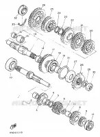 TRANSMISSION pour Yamaha FZ 1989